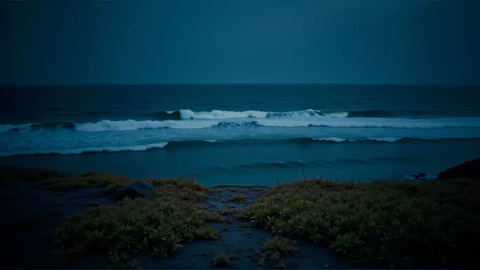 10 Heures de Vagues Nocturnes | Bruit Blanc Océanique | Aide au Sommeil | Anti-Stress | Méditation | Sons Naturels
