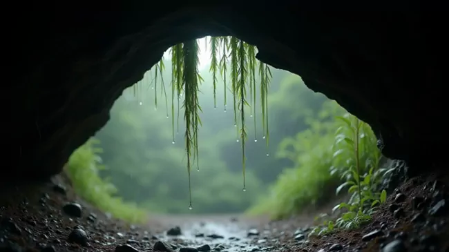 Bruit Blanc de 8 Heures : Sons de Gouttes en Grotte - Échos pour Dormir et Se Concentrer
